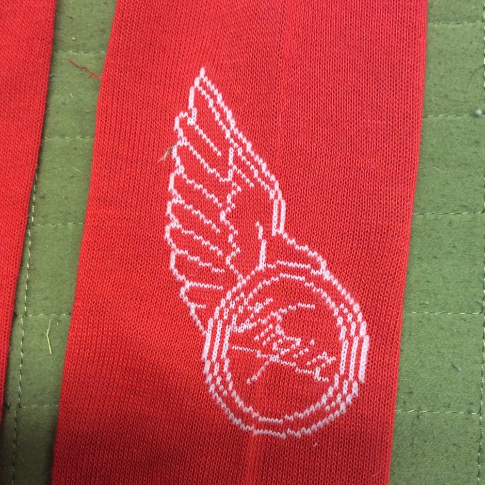 Red Virgin Mobile Socks